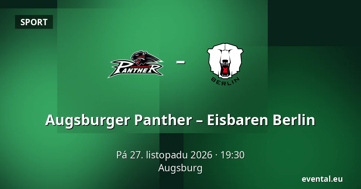 Augsburger Panther – Eisbaren Berlin — Augsburg
