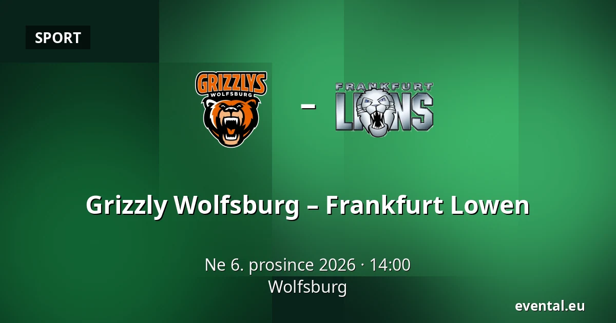 Grizzly Wolfsburg – Frankfurt Lowen — Wolfsburg