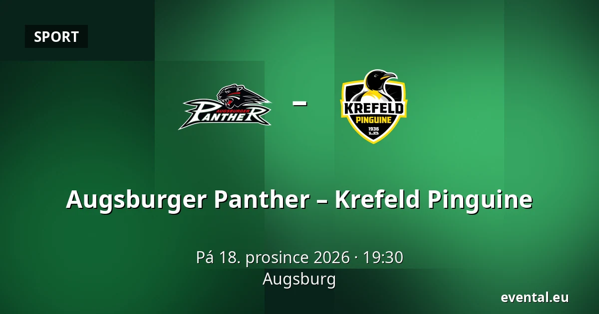 Augsburger Panther – Krefeld Pinguine — Augsburg