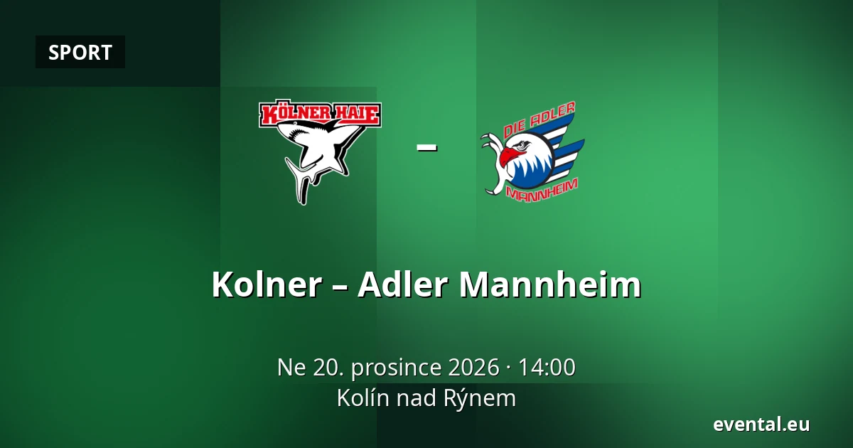 Kolner – Adler Mannheim — Kolín nad Rýnem