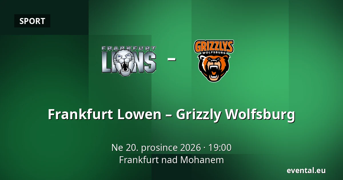 Frankfurt Lowen – Grizzly Wolfsburg — Frankfurt nad Mohanem