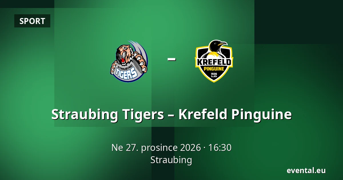 Straubing Tigers – Krefeld Pinguine — Straubing
