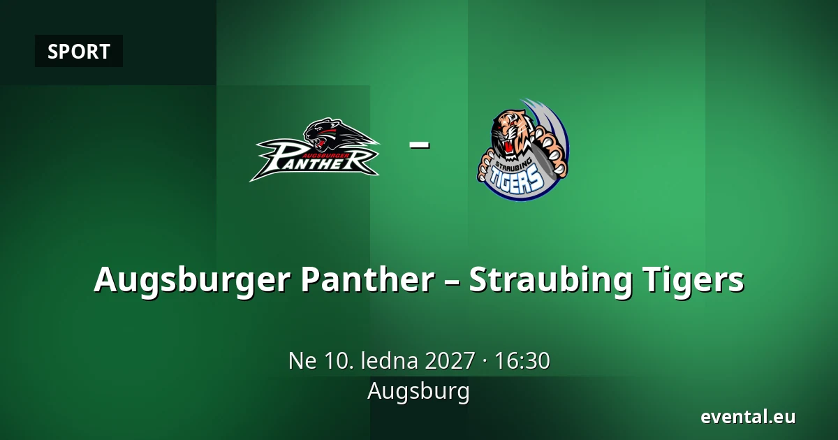 Augsburger Panther – Straubing Tigers — Augsburg