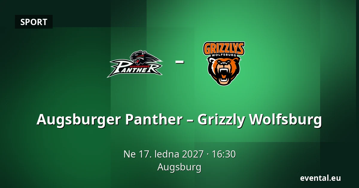 Augsburger Panther – Grizzly Wolfsburg — Augsburg