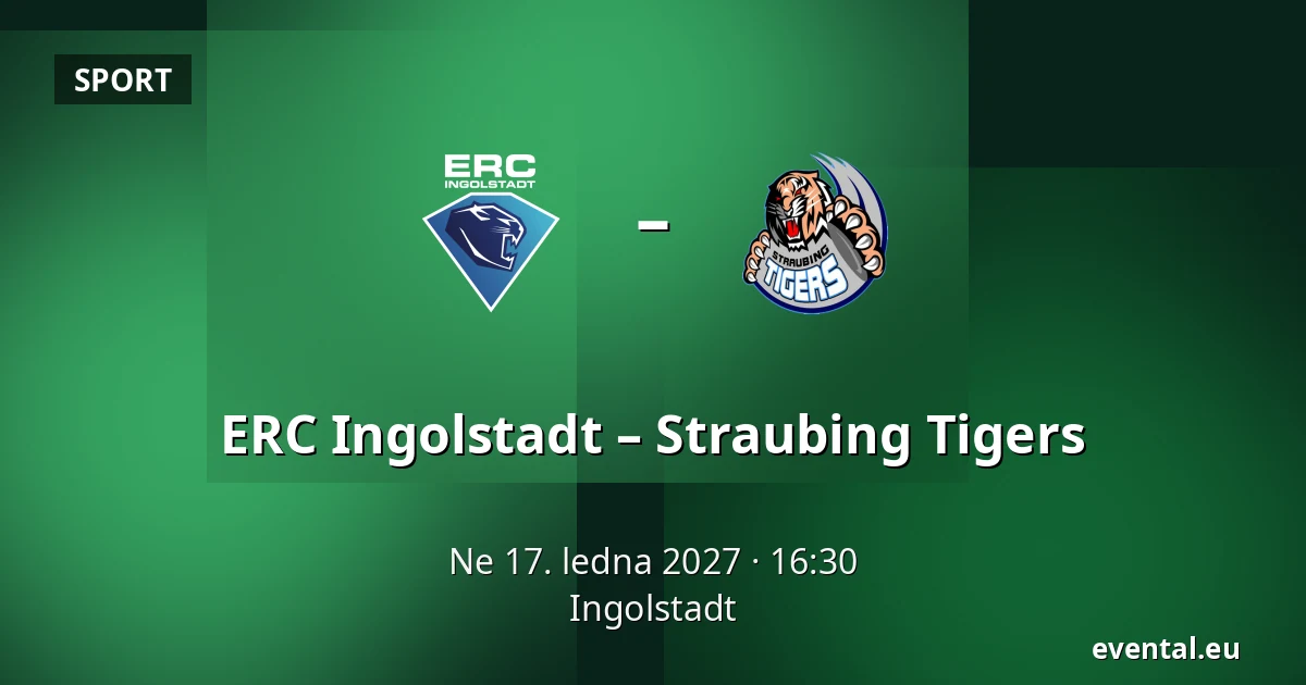 ERC Ingolstadt – Straubing Tigers — Ingolstadt