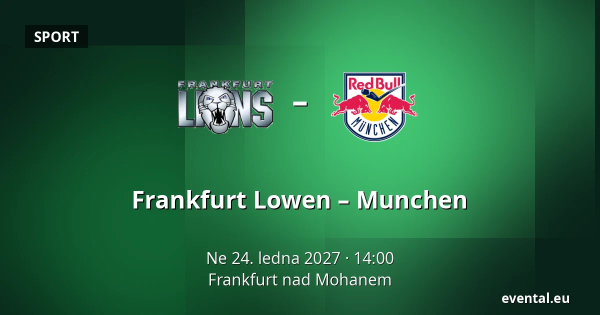 Frankfurt Lowen – Munchen — Frankfurt nad Mohanem