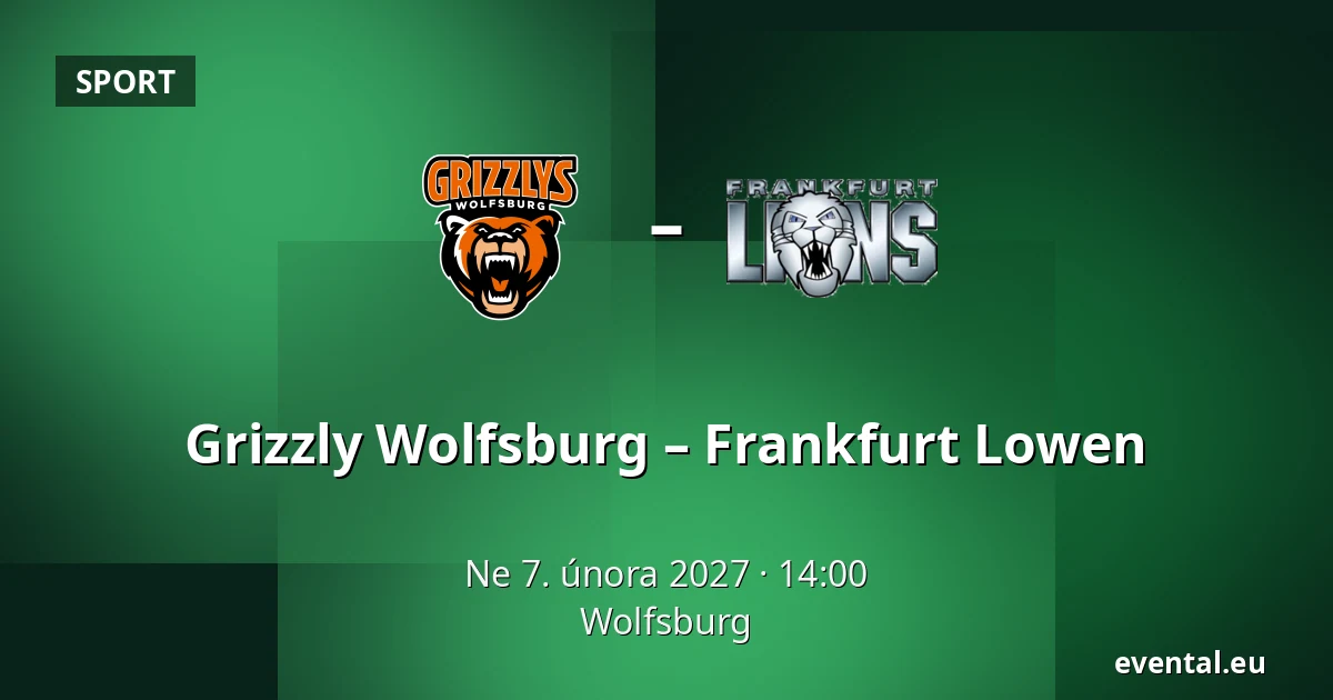 Grizzly Wolfsburg – Frankfurt Lowen — Wolfsburg