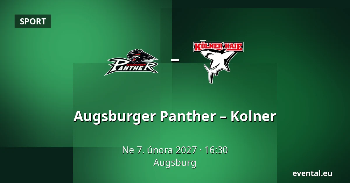 Augsburger Panther – Kolner — Augsburg