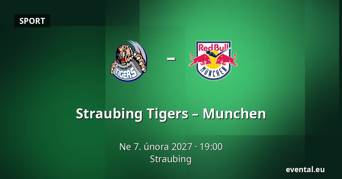 Straubing Tigers – Munchen — Straubing