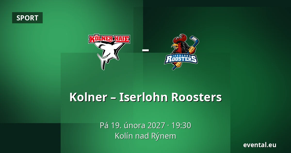 Kolner – Iserlohn Roosters — Kolín nad Rýnem