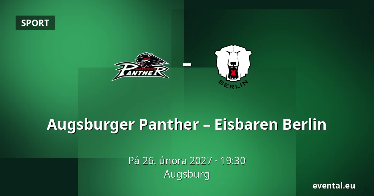 Augsburger Panther – Eisbaren Berlin — Augsburg