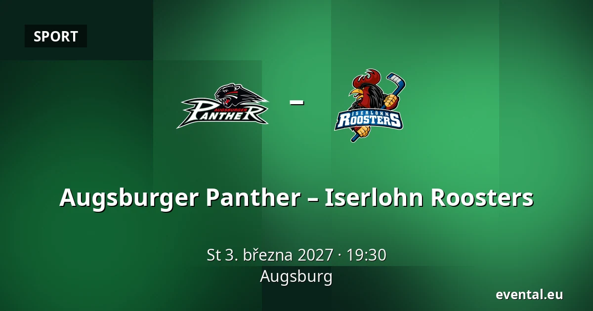 Augsburger Panther – Iserlohn Roosters — Augsburg