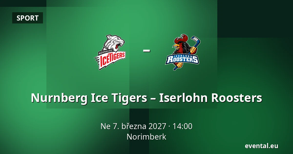 Nurnberg Ice Tigers – Iserlohn Roosters — Norimberk