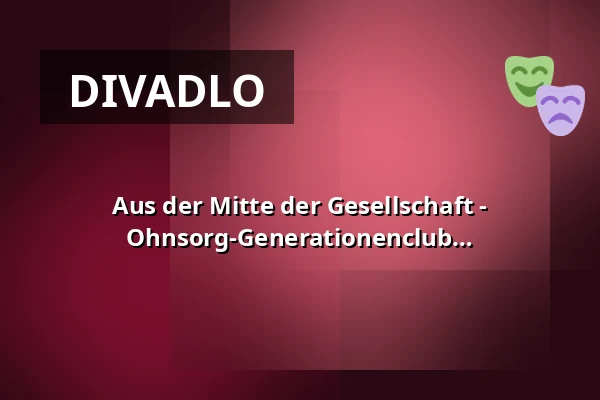 Aus der Mitte der Gesellschaft - Middenmang - projekt Ohnsorg-Generationenclub — Ohnsorg-Theater, Hamburk