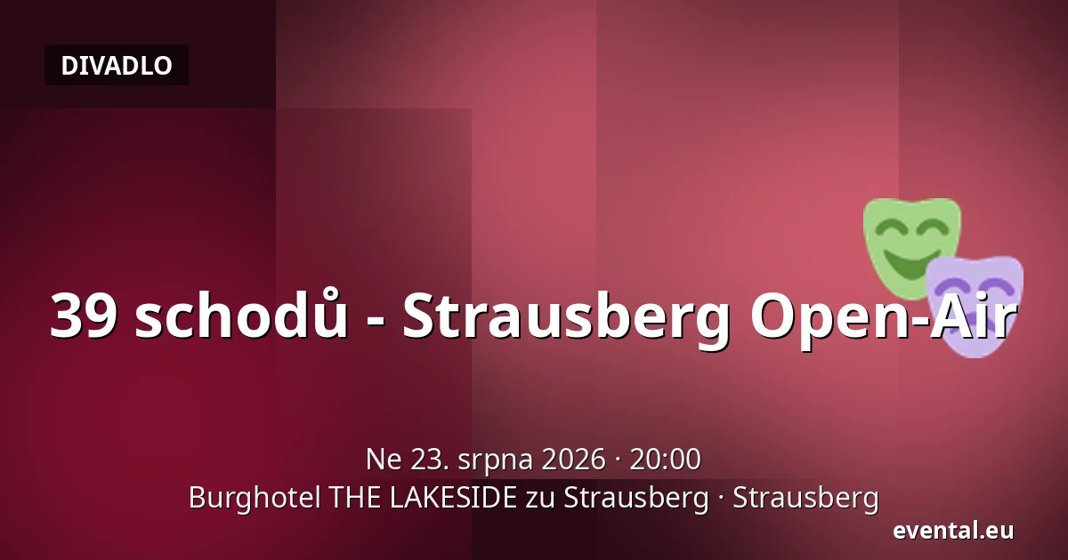 39 schodů - Strausberg Open-Air — Burghotel THE LAKESIDE zu Strausberg, Strausberg