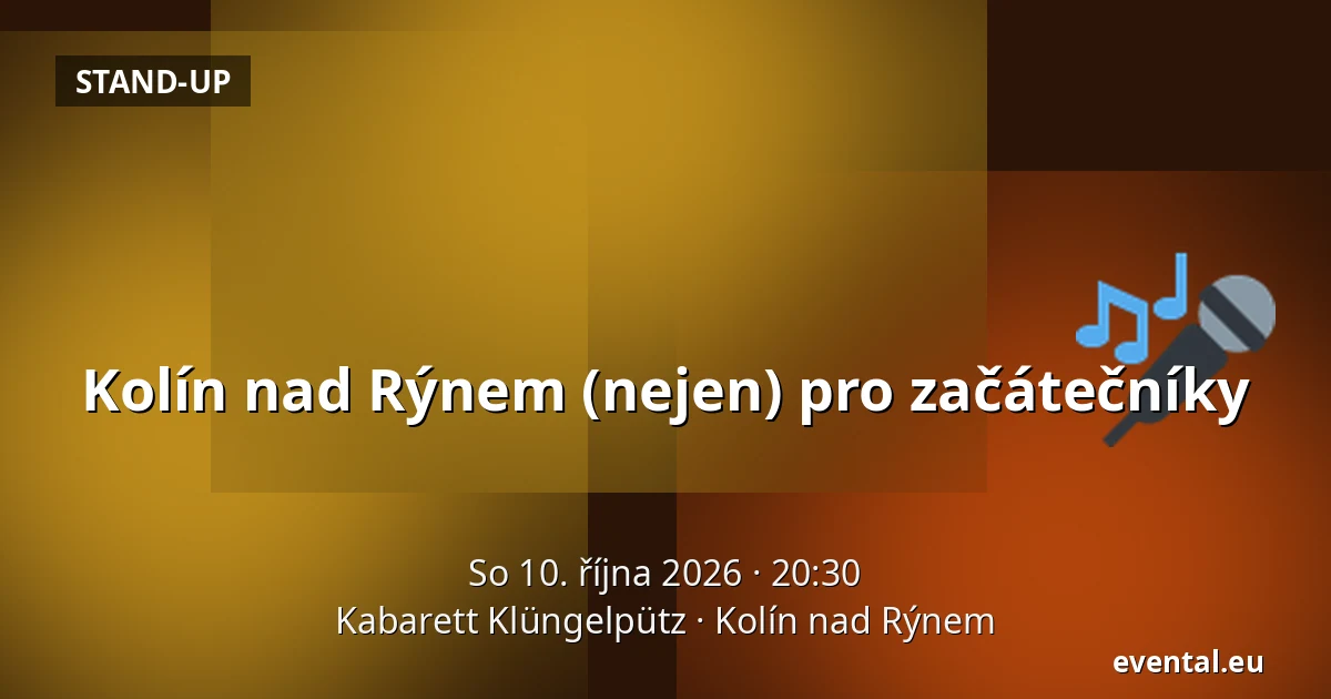 Kolín nad Rýnem (nejen) pro začátečníky — Kabarett Klüngelpütz, Kolín nad Rýnem
