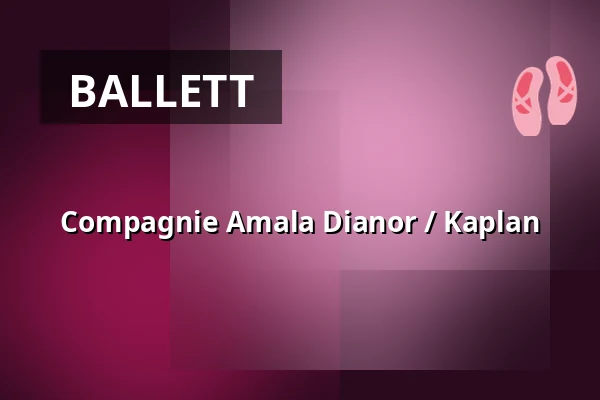 Compagnie Amala Dianor / Kaplan — Volkstheater Wien, Wien