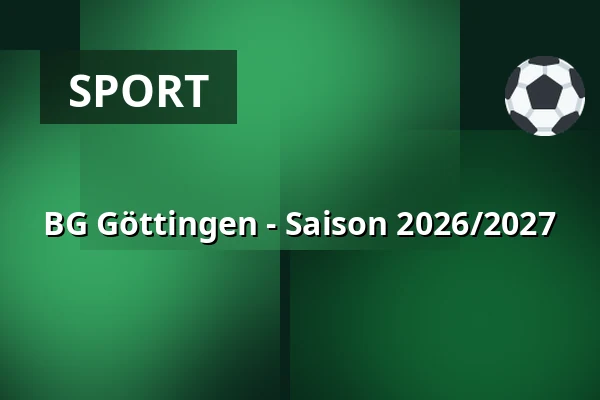 BG Göttingen - Saison 2026/2027 — Sparkassen-Arena, Göttingen