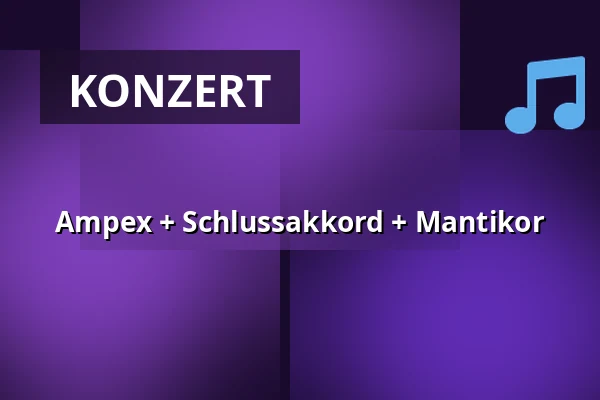 Ampex + Schlussakkord + Mantikor — HELLRAISER, Leipzig