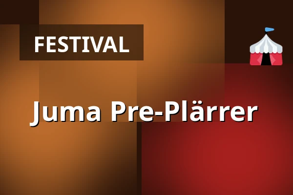 Juma Pre-Plärrer — The Green Garden, Augsburg