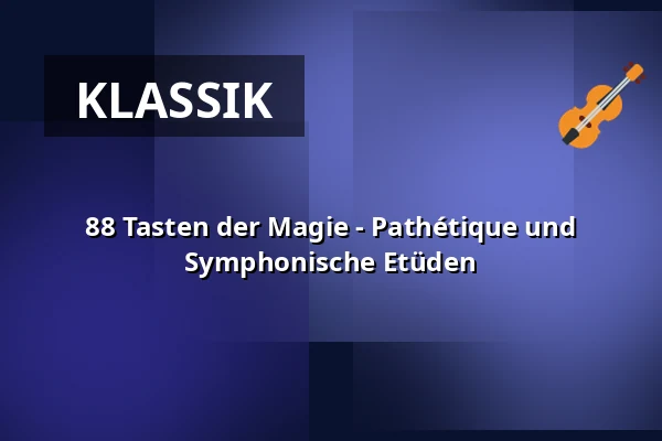 88 Tasten der Magie - Pathétique und Symphonische Etüden — Kur- und Festspielhaus Badenweiler, Badenweiler