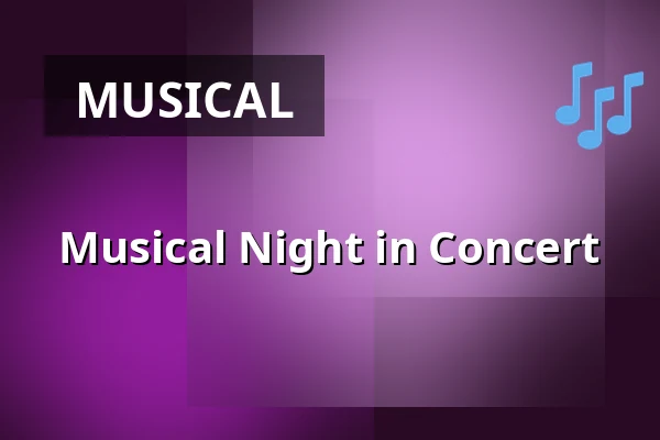 Musical Night in Concert — Stadthalle Hufeisenfabrik, Eberswalde