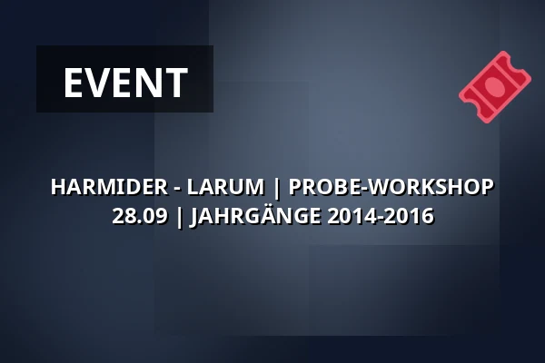 HARMIDER - LARUM | PROBE-WORKSHOP 28.09 | JAHRGÄNGE 2014-2016 — Teatr Polski im. Arnolda Szyfmana w Warszawie, Warschau