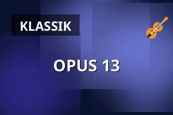 OPUS 13 — Stadthalle Kehl, Kehl