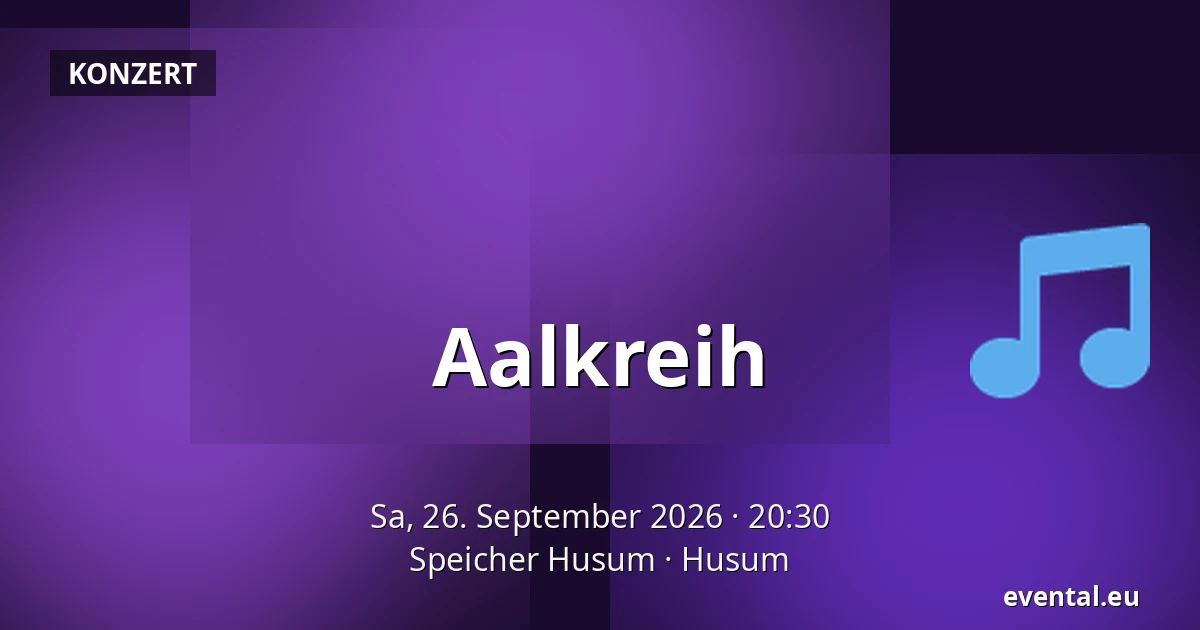 Aalkreih — Speicher Husum, Husum