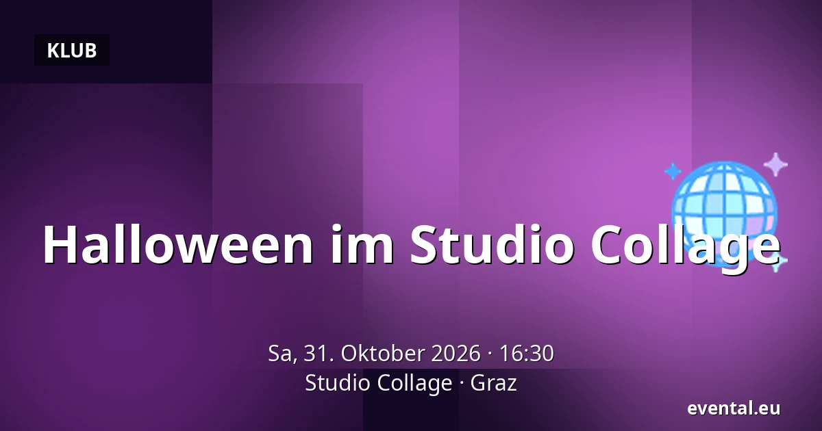 Halloween im Studio Collage — Studio Collage, Graz