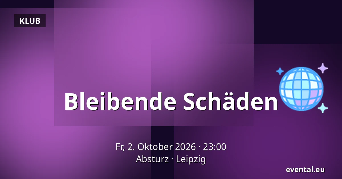 Bleibende Schäden — Absturz, Leipzig
