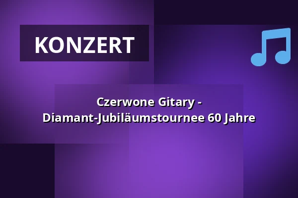 Czerwone Gitary - Diamant-Tournee zum 60. Jubiläum — Aula Seminarium Duchownego w Opolu, Oppeln