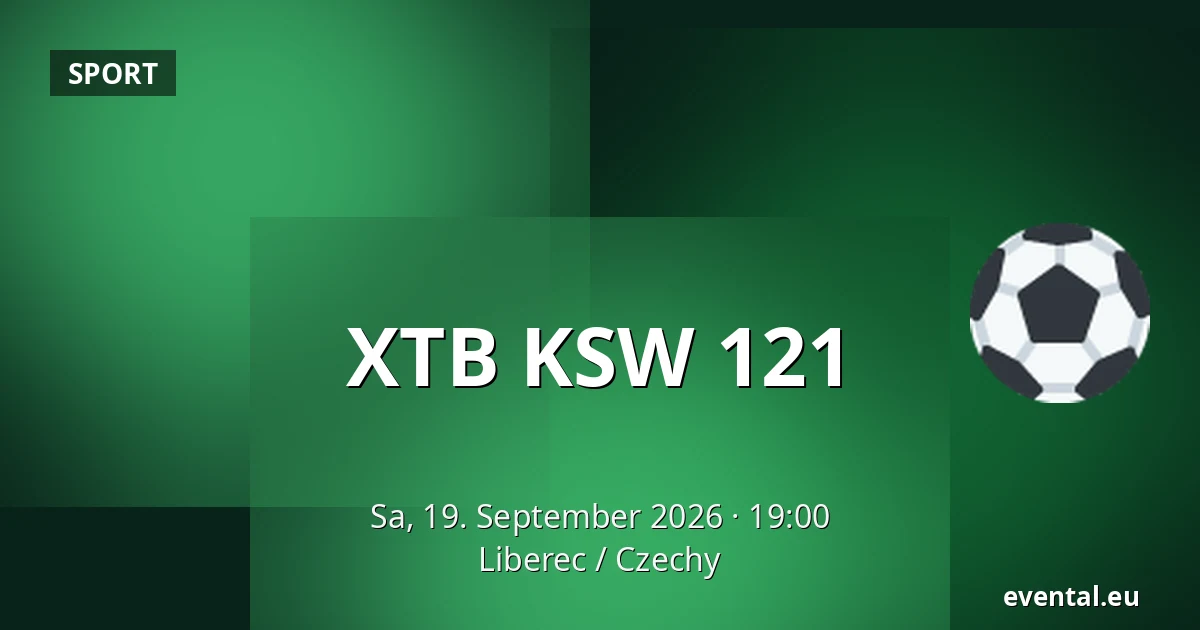 XTB KSW 121 — Liberec / Czechy