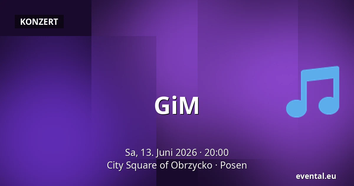GiM — City Square of Obrzycko, Posen