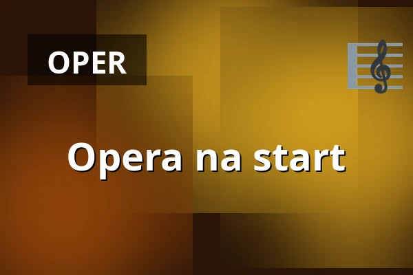 Opera na start — Opera Bałtycka, Danzig