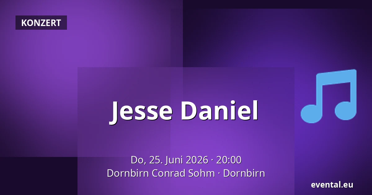 Jesse Daniel — Dornbirn Conrad Sohm, Dornbirn