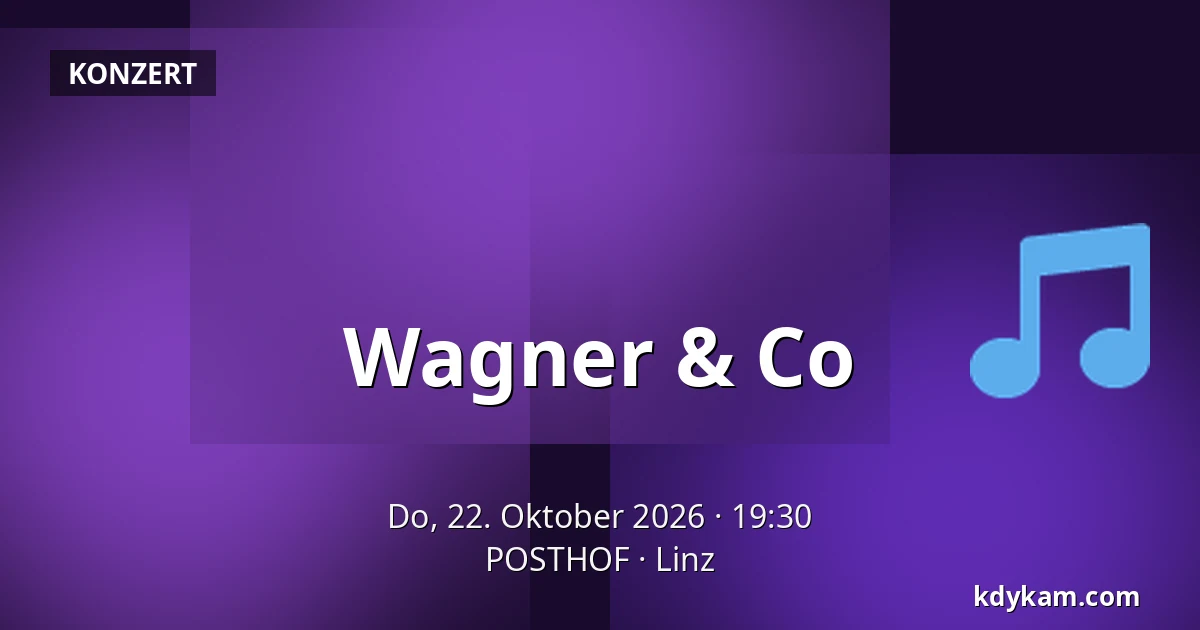 Wagner & Co — POSTHOF, Linz