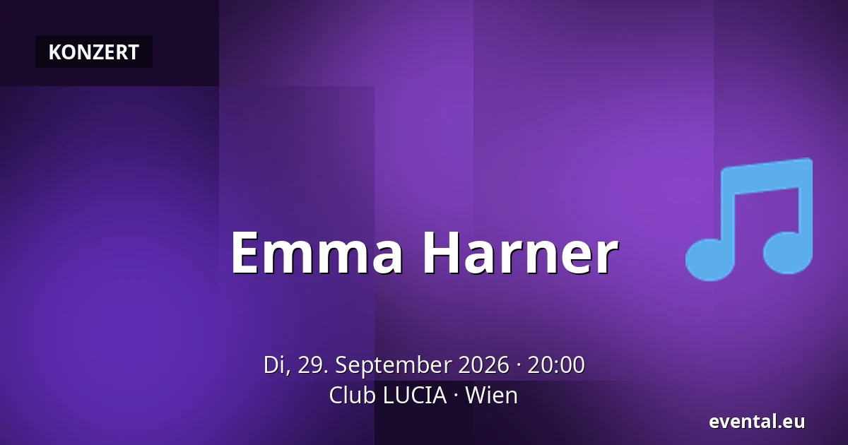 Emma Harner — Club LUCIA, Wien