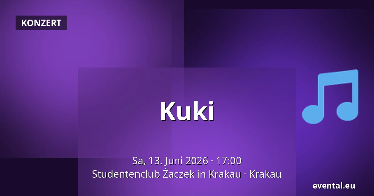 Kuki — Studentenclub Żaczek in Krakau, Krakau