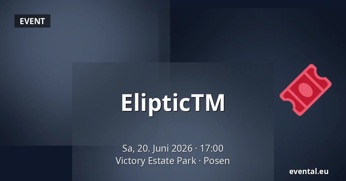 ElipticTM — Victory Estate Park, Posen