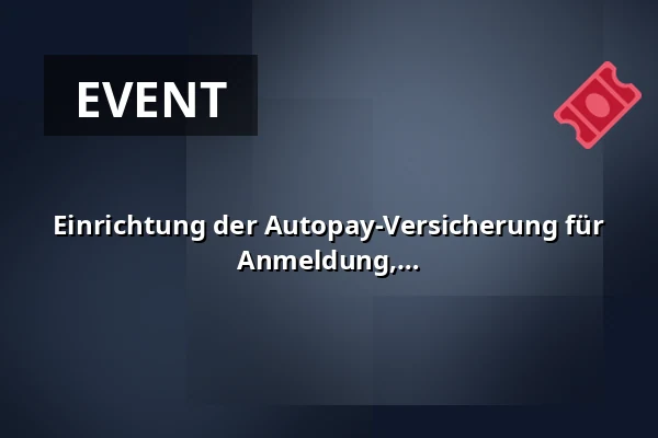 Einrichtung der Autopay-Versicherung für Allgemeinversicherung per Telefon – Ohne Anmeldung, Ohne Gebühren, Verarbeitung am selben Tag — NBI, Berlin