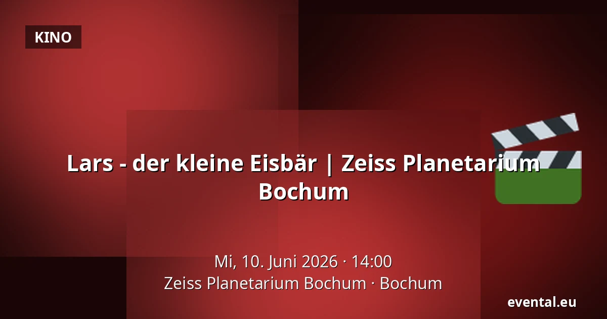 Lars - der kleine Eisbär | Zeiss Planetarium Bochum — Zeiss Planetarium Bochum, Bochum