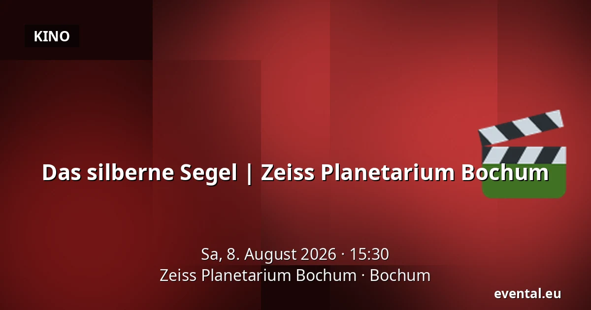 Das silberne Segel | Zeiss Planetarium Bochum — Zeiss Planetarium Bochum, Bochum