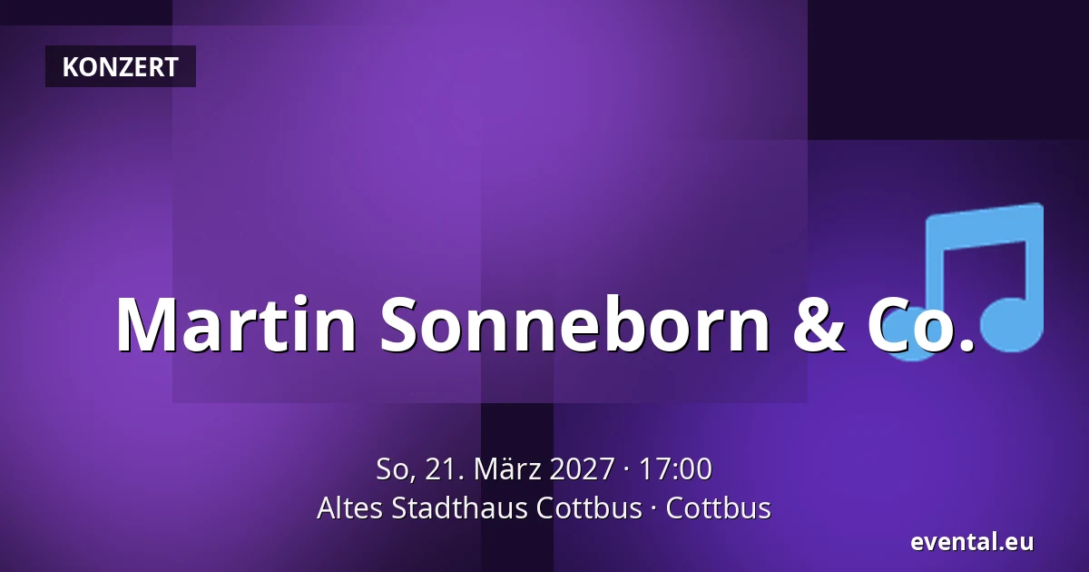 Martin Sonneborn & Co. — Altes Stadthaus Cottbus, Cottbus