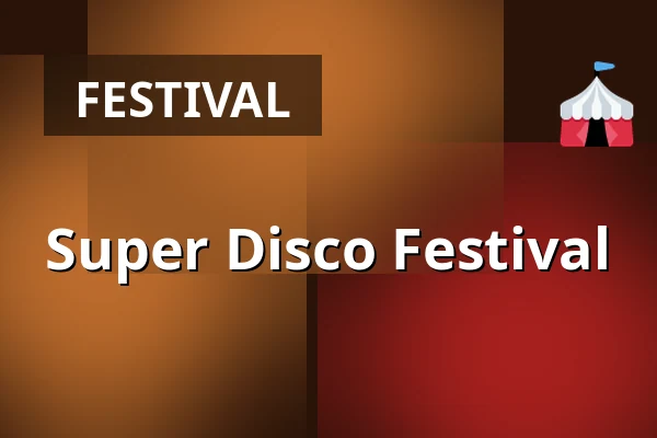 Super Disco Festival — Parkhotel Weißer Hirsch, Dresden