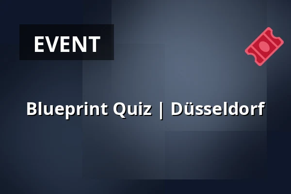Blueprint Quiz | Düsseldorf — dstrct.art, Düsseldorf