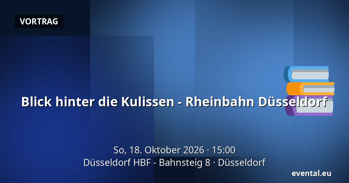 Blick hinter die Kulissen - Rheinbahn Düsseldorf — Düsseldorf HBF - Bahnsteig 8, Düsseldorf