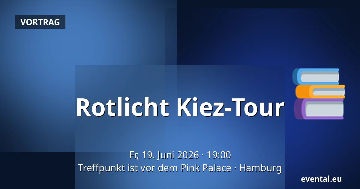 Rotlicht Kiez-Tour — Treffpunkt ist vor dem Pink Palace, Hamburg