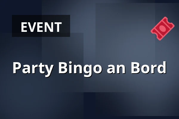 Party Bingo an Bord — Schiff, Hamburg
