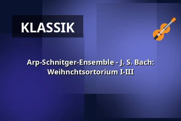 Arp-Schnitger-Ensemble - J. S. Bach: Weihnchtsortorium I-III — Hauptkirche St. Jacobi, Hamburg